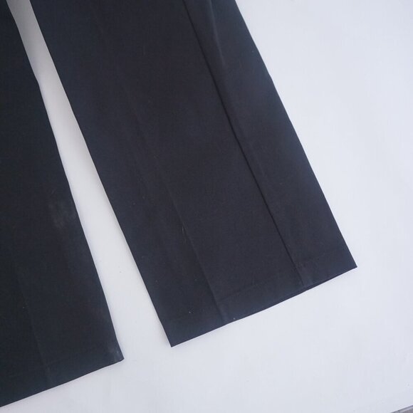 Dickies Black 744 Low Rise Straight Leg Wrinkle Resistant Work Pants Size 10R - Picture 4 of 13